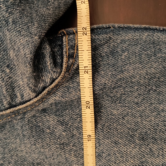 Vintage Lee Blue Denim Jacket - size Large - Picture 8 of 12